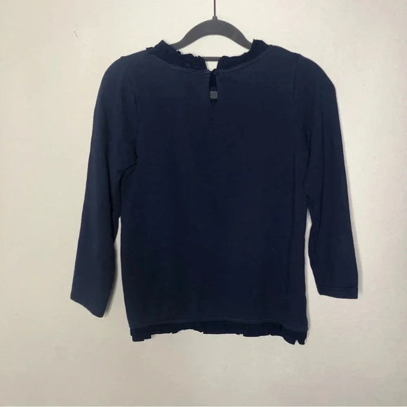 Girls Vineyard Vines Navy Long Sleeve Top Size Large - Picture 5 of 6